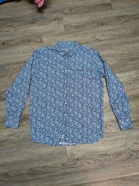 Canali 1934 Floral Cotton Button-Up Shirt - Men’s XXXL